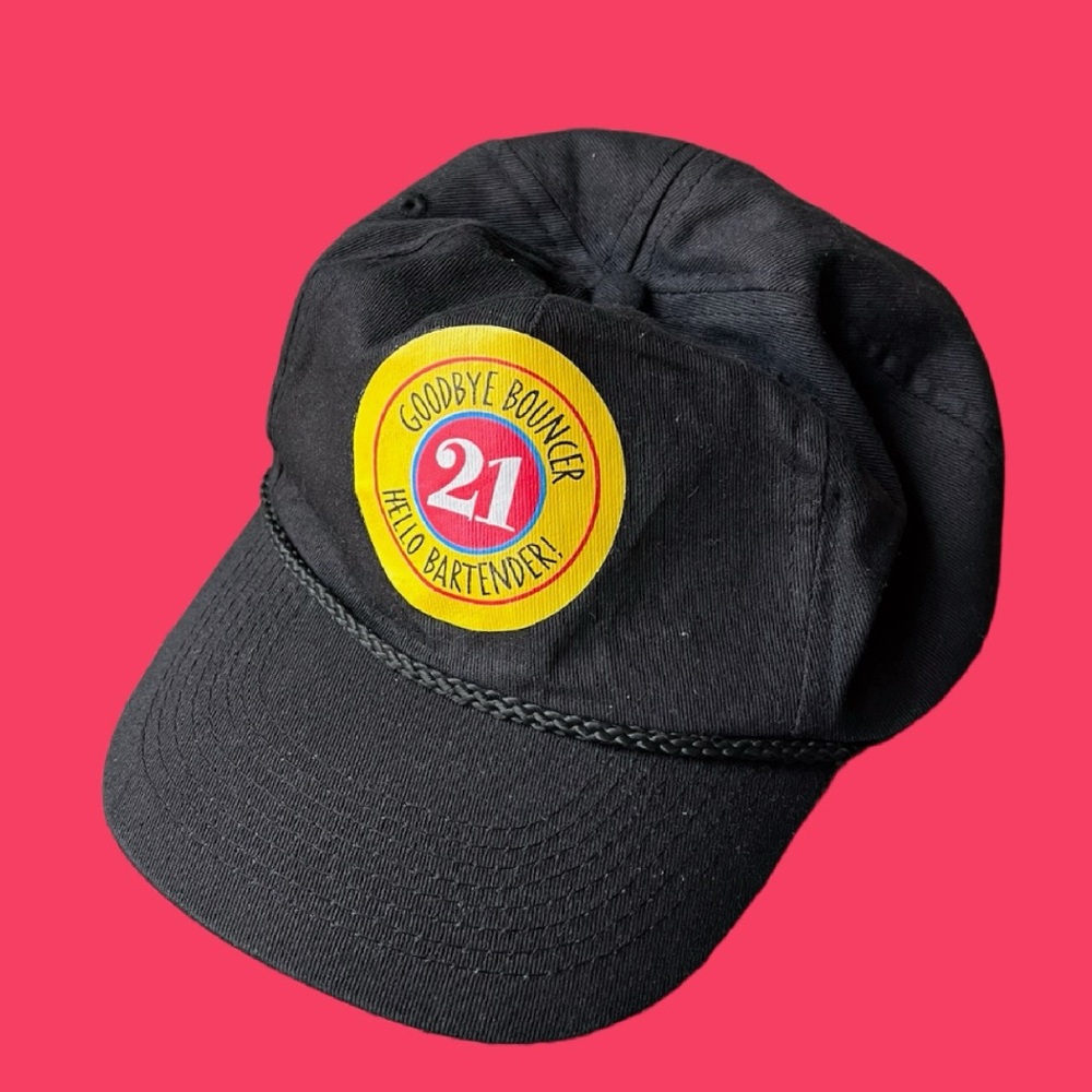 Black Goodbye Bouncer Cap